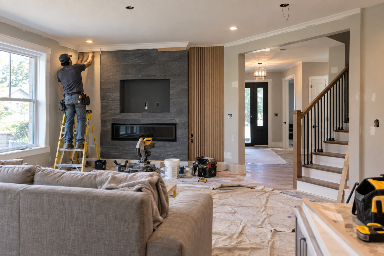Complete home remodeling