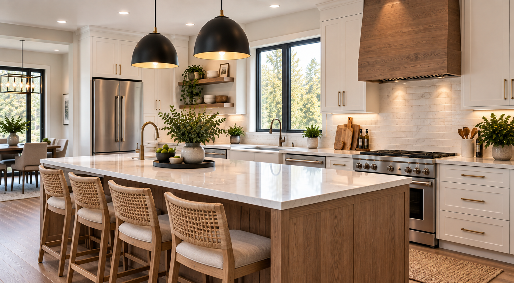 Modern kitchen remodeling