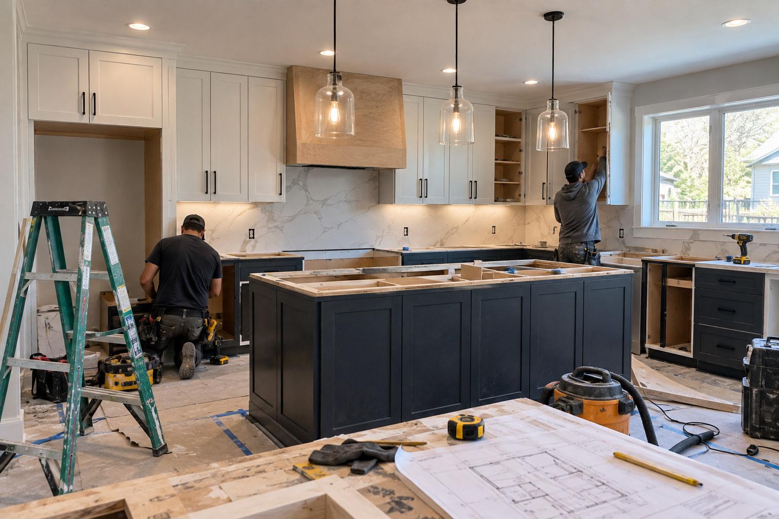 Modern kitchen remodeling