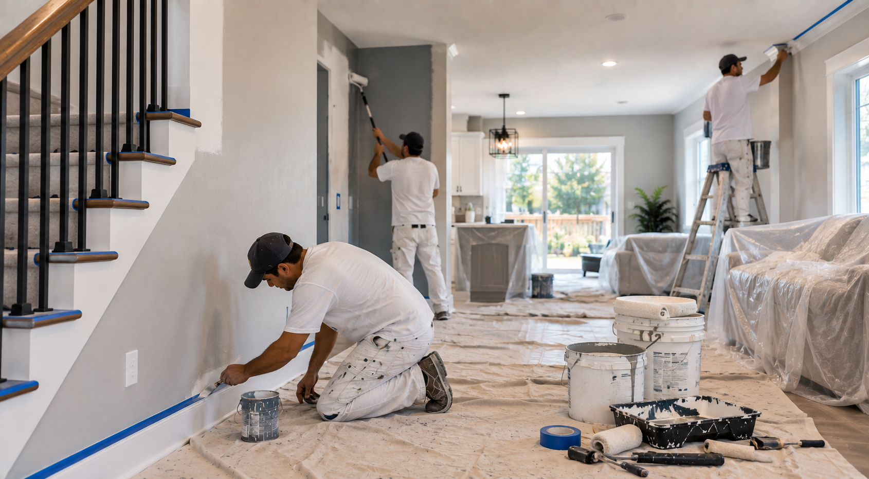 Interior home painting