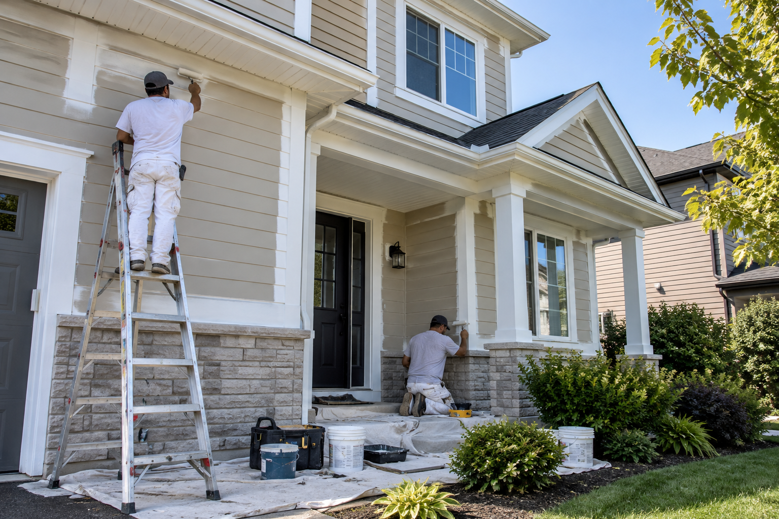 Interior home painting