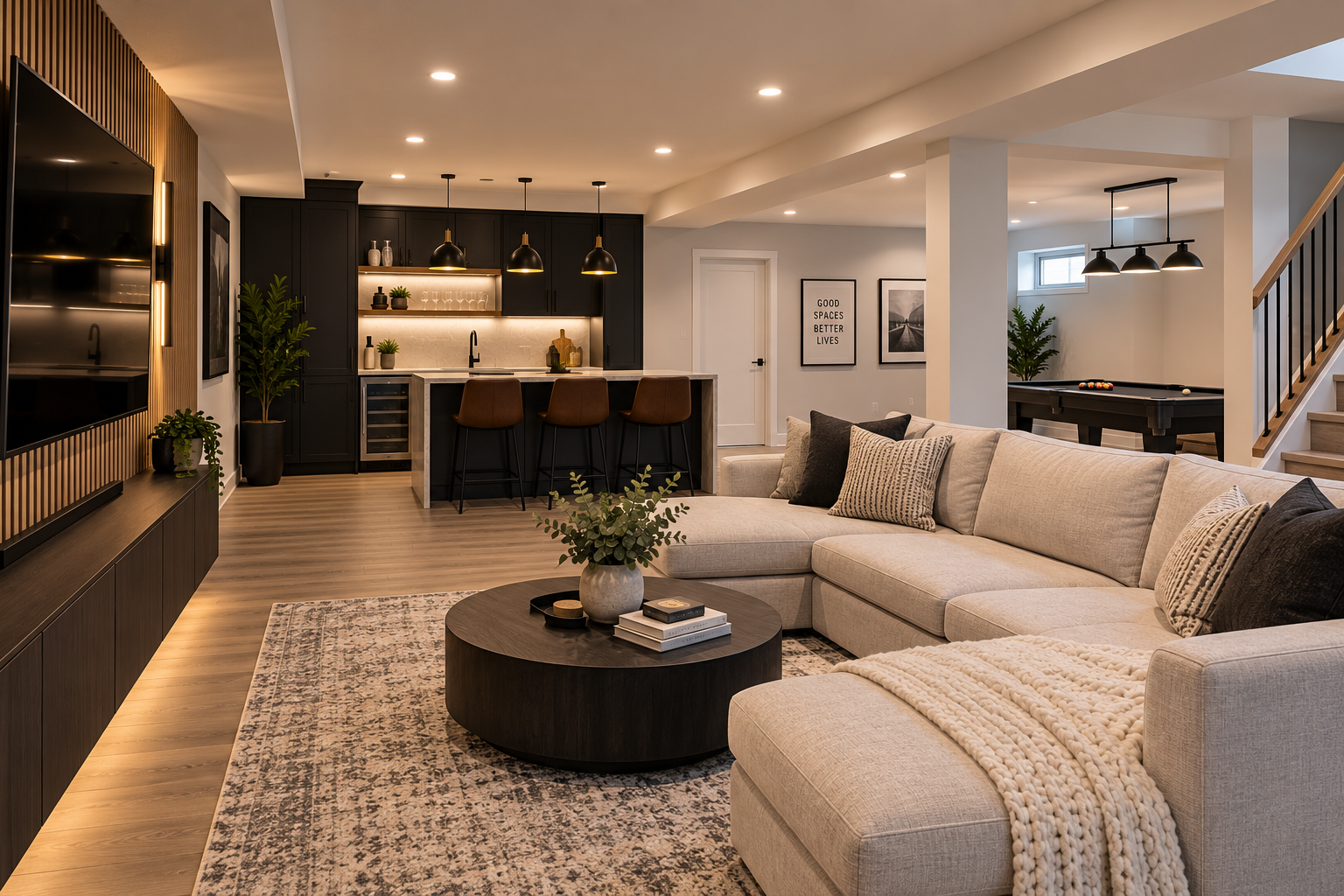 Basement renovation